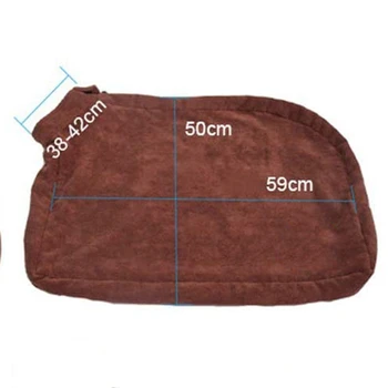 Dog Bath Towel, Quick-Drying Dog Bag, Minifiber Bathrobe, Strong Absorbent Bathrobe For Small and Medium Dogs, Brown, S
Dog Bath Towel, Quick-Drying Dog Bag, Minifiber Bathrobe, Strong Absorbent Bathrobe For Small and Medium Dogs, Brown, S