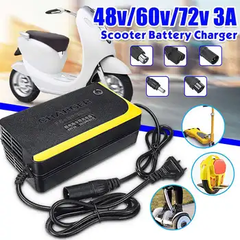 48V 3A Charger Electric Scooter Power Supply 5 Type Connectors Adapter For Li-ion Battery Self Balancing Scooter Balance Bike
48V 3A Charger Electric Scooter Power Supply 5 Type Connectors Adapter For Li-ion Battery Self Balancing Scooter Balance Bike