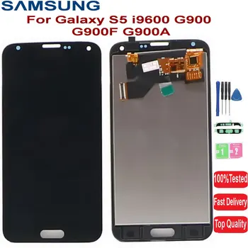 Super AMOLED Lcd For Samsung Galaxy S5 i9600 G900 G900M G900F Lcd Display Touch Screen Digitizer Assembly Adjustable Brighteness
Super AMOLED Lcd For Samsung Galaxy S5 i9600 G900 G900M G900F Lcd Display Touch Screen Digitizer Assembly Adjustable Brighteness