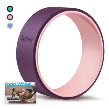 Gonex Yoga CirclesWheel 33x12.5cm with Workout Guidebook Thick Cushion for Stretching Increasing Flexibility Back Comfortable
Gonex Yoga CirclesWheel 33x12.5cm with Workout Guidebook Thick Cushion for Stretching Increasing Flexibility Back Comfortable