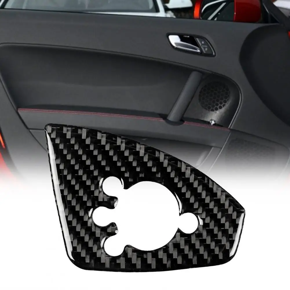 Car Door Button Frame Trim Carbon Fiber Left/Right Drive Sticker for Audi TT 8n 8J MK123 TTRS 2008-2014 | Автомобили и мотоциклы