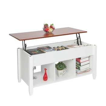 Lift Coffee Table with Storage Compartment & Shelf Modern Home Living Room Space Saving Table Furniture
Lift Coffee Table with Storage Compartment & Shelf Modern Home Living Room Space Saving Table Furniture
