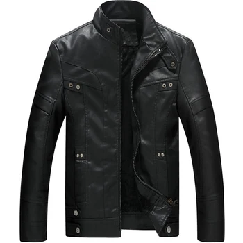 2019 Winter New PU Leather Jackets Men Slim Fit Motorcycle Leather Outwear Jacket Winderbreaker PU Jackets Male Coat HX018
2019 Winter New PU Leather Jackets Men Slim Fit Motorcycle Leather Outwear Jacket Winderbreaker PU Jackets Male Coat HX018