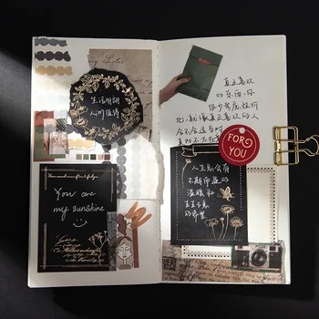 JIANWU 30 sheets black gold Creative retro notepad practical student memo pad kawaii Message notepad School supplies
JIANWU 30 sheets black gold Creative retro notepad practical student memo pad kawaii Message notepad School supplies