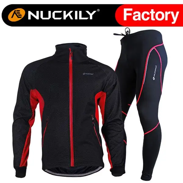 NUCKILY Cycling Clothing Man Set Winter Thermal Fleece Windproof Warm Cycling Clothes Suit Bike Motocross Sportswear Jacket Pant
NUCKILY Cycling Clothing Man Set Winter Thermal Fleece Windproof Warm Cycling Clothes Suit Bike Motocross Sportswear Jacket Pant