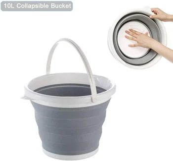 10L Silicone Collapsible Bucket Folding Camping Travel Water Storage Foldable Container for Camping Fishing BBQ Car Washing
10L Silicone Collapsible Bucket Folding Camping Travel Water Storage Foldable Container for Camping Fishing BBQ Car Washing