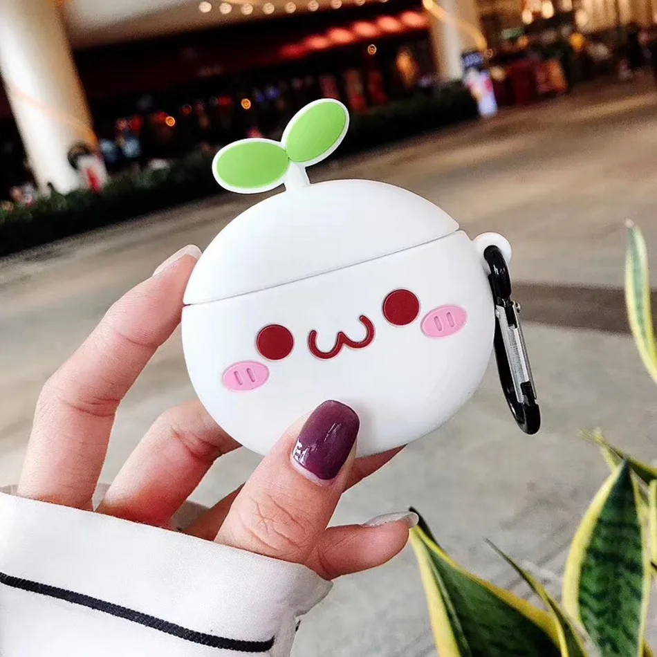 3D Cute Earphone Case for Airpods Case Soft Silicone Duck Grass Headphone Protective Cover for Apple Airpods 2 For Earpods Case
3D Cute Earphone Case for Airpods Case Soft Silicone Duck Grass Headphone Protective Cover for Apple Airpods 2 For Earpods Case