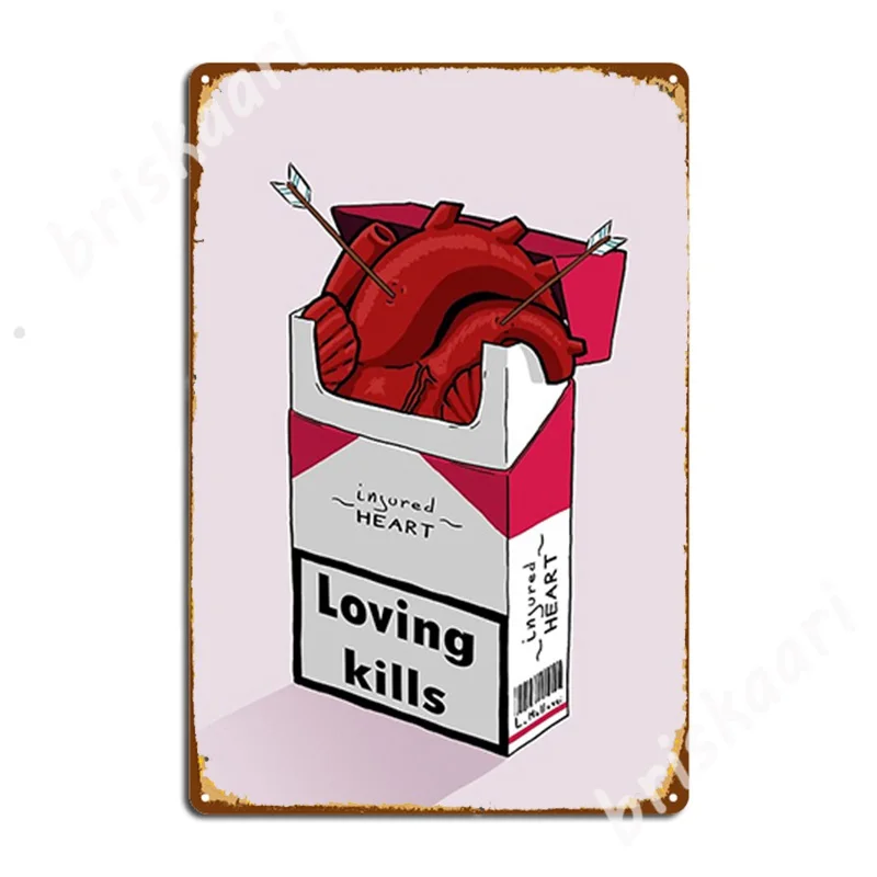 

Loving Kills. Metal Signs Cinema Kitchen Vintage Wall Plaque Club Bar Tin sign Posters