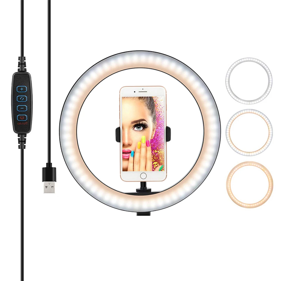 Selfie Photographic Ring Light Round Led Circular Video Amp Studio Lighting Smartphone Holder For Youtube Shooting Tiktok Makeup
Selfie Photographic Ring Light Round Led Circular Video Amp Studio Lighting Smartphone Holder For Youtube Shooting Tiktok Makeup