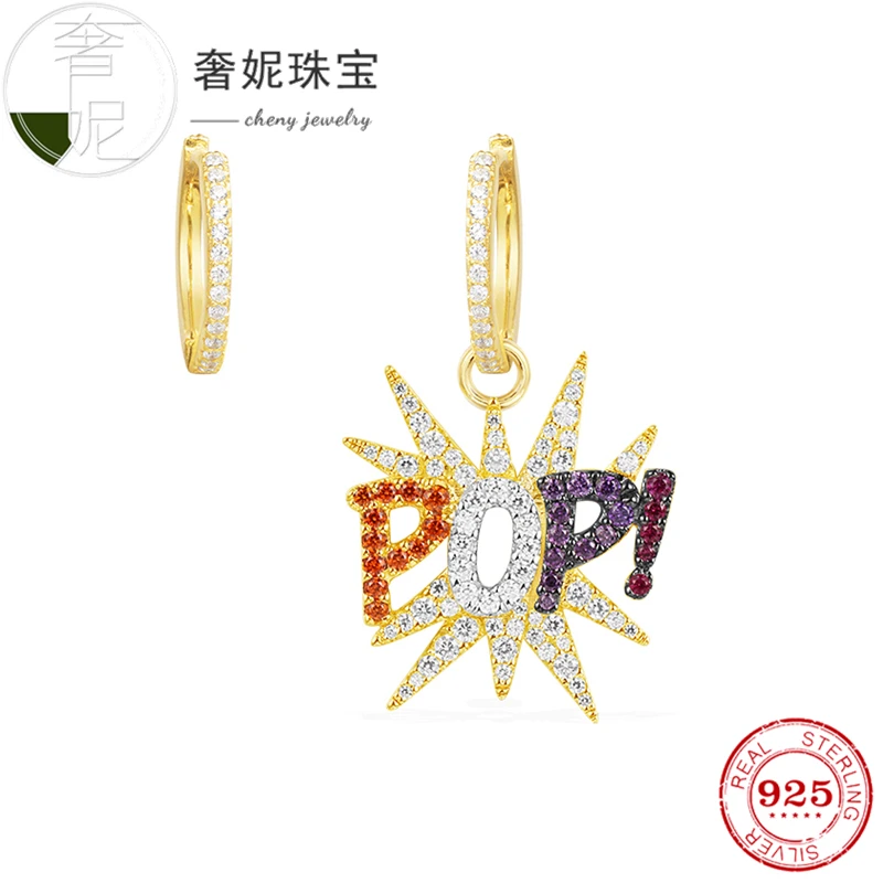 cheny fit s925 sterling silver earrings pop letter shape punk hiphop style party prom vintage decoration fashion jewelry womens 
cheny fit s925 sterling silver earrings pop letter shape punk hiphop style party prom vintage decoration fashion jewelry womens