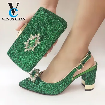 Wedding Shoes And Bag Matching Set Silver Color Hot Selling African Nigeria Summer Woman Pumps Shoes And Bags Set
Wedding Shoes And Bag Matching Set Silver Color Hot Selling African Nigeria Summer Woman Pumps Shoes And Bags Set