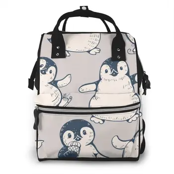 Cute Playing Penguin Diaper Bag Mummy Maternity Baby Bags Travel Baby Nappy Changing Backpack Women Stroller Organizer 
Cute Playing Penguin Diaper Bag Mummy Maternity Baby Bags Travel Baby Nappy Changing Backpack Women Stroller Organizer
