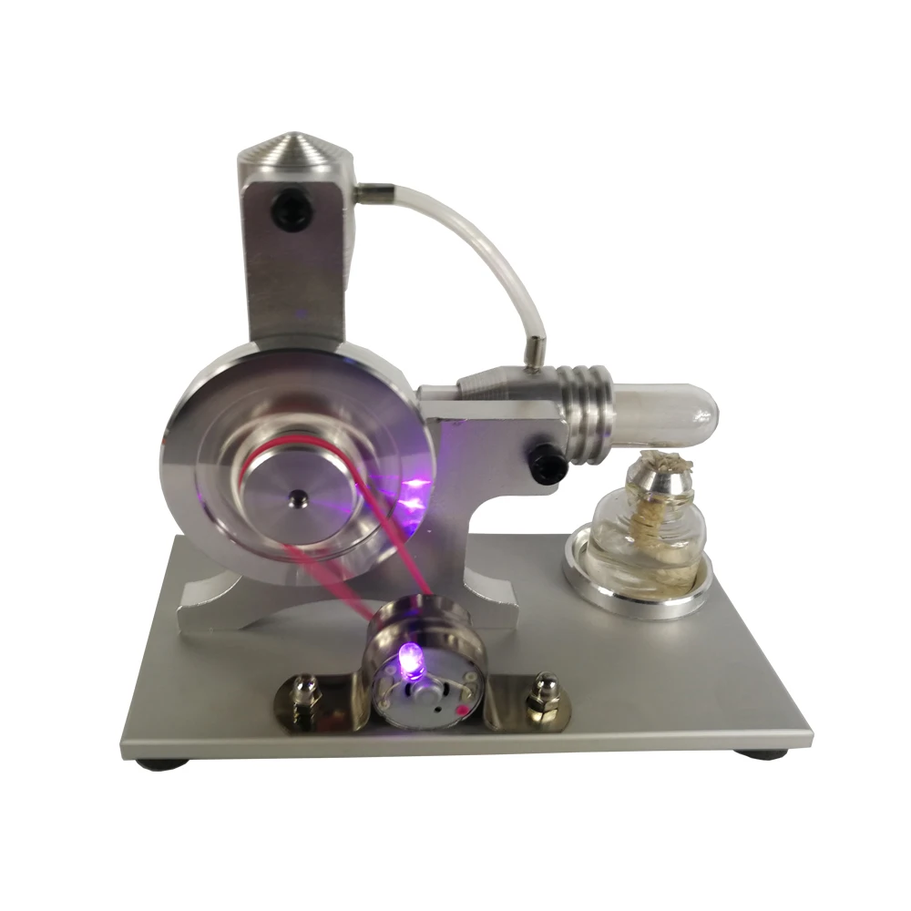 Miniature External Combustion Engine Model of Stirling Engine Generator with Startable Metal Cylinder
Miniature External Combustion Engine Model of Stirling Engine Generator with Startable Metal Cylinder