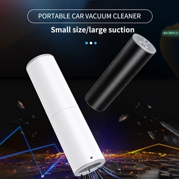 Portable Car Mini Vacuum Cleaner 120W Handheld High Power Car Vacuum Dry Wet Suction Vacuum Black
Portable Car Mini Vacuum Cleaner 120W Handheld High Power Car Vacuum Dry Wet Suction Vacuum Black