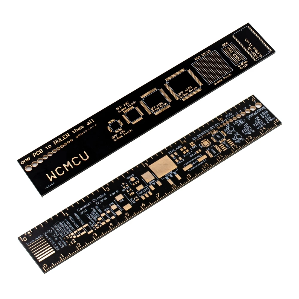 PCB Ruler For Electronic Engineers For Geeks Makers For Arduino Fans PCB Reference Ruler PCB Packaging Units v2 - 6
PCB Ruler For Electronic Engineers For Geeks Makers For Arduino Fans PCB Reference Ruler PCB Packaging Units v2 - 6