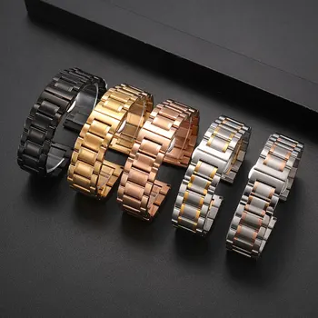 Brand Universal Stainless Steel Watchband 18mm 20mm 22mm Bracelet Women/Men's Wrist Strap Suitable for Various Brand Watch
Brand Universal Stainless Steel Watchband 18mm 20mm 22mm Bracelet Women/Men's Wrist Strap Suitable for Various Brand Watch