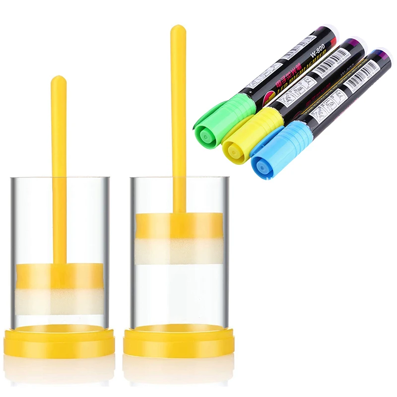 Queen Bee Marking Kit, 2 Queen Marking Cage Tube with 3 Bee Marker Pen for Beekeeper Tool
Queen Bee Marking Kit, 2 Queen Marking Cage Tube with 3 Bee Marker Pen for Beekeeper Tool
