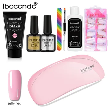 30g Extend Builder Polygel Nail Kit Poly Gel Set Nail Quick Extension UV LED Hard Gel Acrylic Builder Gel with Nail Lamp
30g Extend Builder Polygel Nail Kit Poly Gel Set Nail Quick Extension UV LED Hard Gel Acrylic Builder Gel with Nail Lamp
