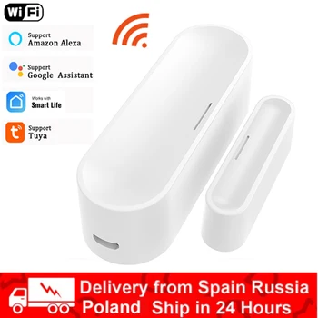 Tuya Smartlife WIFI Door / Window Detector WiFi App Notification Alerts Security Sensor Support Alexa Google Home Smart Home
Tuya Smartlife WIFI Door / Window Detector WiFi App Notification Alerts Security Sensor Support Alexa Google Home Smart Home