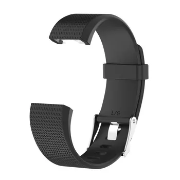 

Wristband Wrist Strap Smart Watch Band Strap Soft Watchband Replacement Silicon Smartwatch Band For Fitbit Charge 2 Diamond 3D