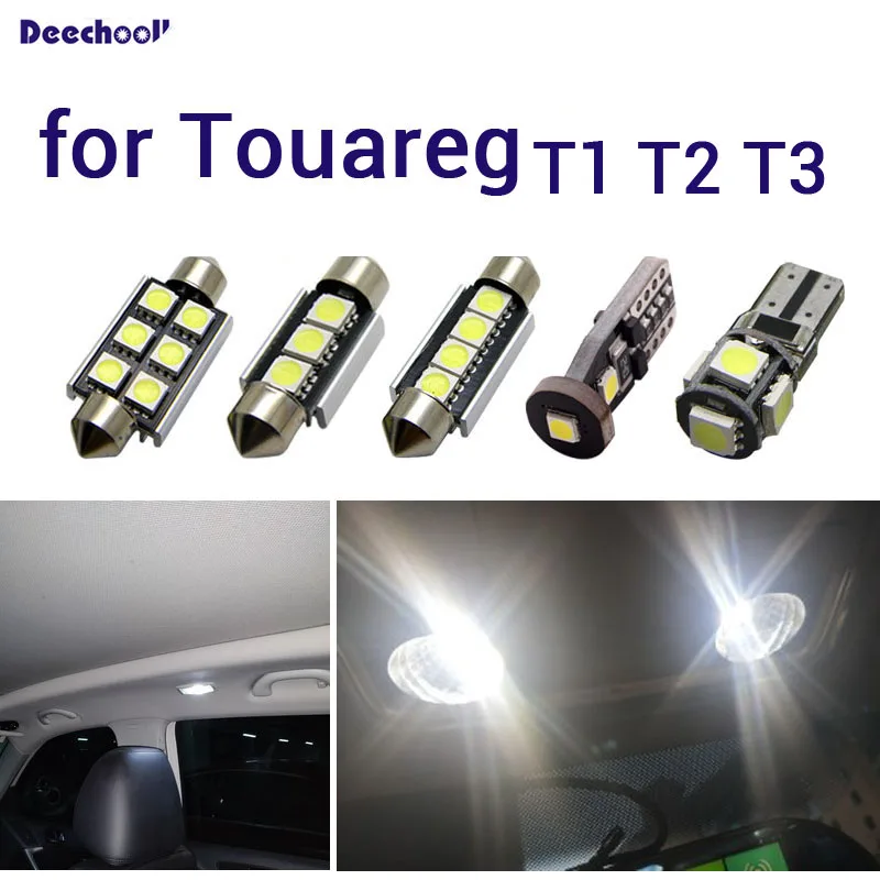 Светодиодные Автомобильные лампы 18 X для VW Touareg 1T1 1T2 1T3 7L 7LA 7L6 7L7 7P 7P5 7P6 комплект внутреннего освещения (2003