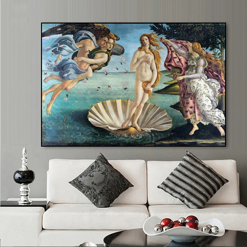 The Birth of Venus by Botticelli Canvas Paintings Reproductions On the Wall Art Posters And Prints Classical Art Pictures decor
The Birth of Venus by Botticelli Canvas Paintings Reproductions On the Wall Art Posters And Prints Classical Art Pictures decor