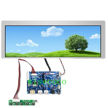 9.1 inch 822X260 LCD Screen LQ091B1LW01 VGA USB bar LCD Controller Board for industrial navigation display 
9.1 inch 822X260 LCD Screen LQ091B1LW01 VGA USB bar LCD Controller Board for industrial navigation display