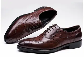 men borgues carved Brand oxford shoes new style 2 colour lace up Breathable dress shoes party wedding shoes
men borgues carved Brand oxford shoes new style 2 colour lace up Breathable dress shoes party wedding shoes
