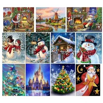 GATYZTORY 5d DIY Diamond Painting Accessories Cross Stitch Christmas Theme Embroidery Full square hobby Pattern Home Decor
GATYZTORY 5d DIY Diamond Painting Accessories Cross Stitch Christmas Theme Embroidery Full square hobby Pattern Home Decor