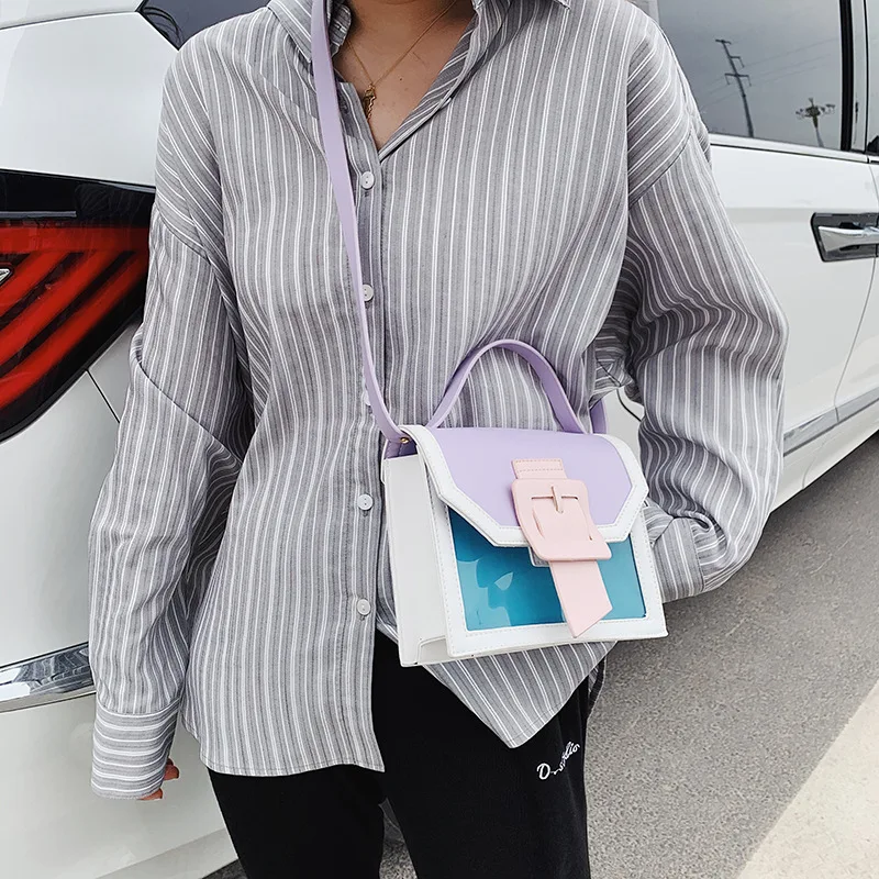 The new jelly bag hits the color 2020 Korean version of the autumn fashion wild net celebrity oceanic one-shoulder diagonal bag
The new jelly bag hits the color 2020 Korean version of the autumn fashion wild net celebrity oceanic one-shoulder diagonal bag