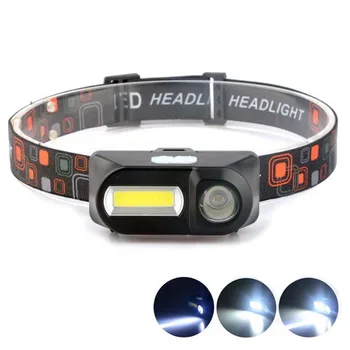 Wasafire COB XPE LED Mini Headlight 6 Mode USB Charging Headlamp Camping Flashlight Hunting Frontal Head Torch by 18650 Battery
Wasafire COB XPE LED Mini Headlight 6 Mode USB Charging Headlamp Camping Flashlight Hunting Frontal Head Torch by 18650 Battery