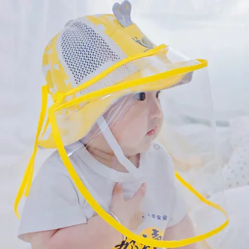 2020 Kids Protective Spray Proof Mask Fisherman's Hat Cute Deer Cartoon Baby Net Hat Sun Protection Children Baby Fisherman Caps
2020 Kids Protective Spray Proof Mask Fisherman's Hat Cute Deer Cartoon Baby Net Hat Sun Protection Children Baby Fisherman Caps