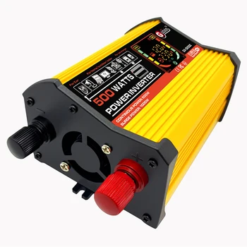 12V to 220V/110V Car Power Inverter Yellow Converter Adapter Dual USB Voltage Transformer Modified Sine Wave
12V to 220V/110V Car Power Inverter Yellow Converter Adapter Dual USB Voltage Transformer Modified Sine Wave