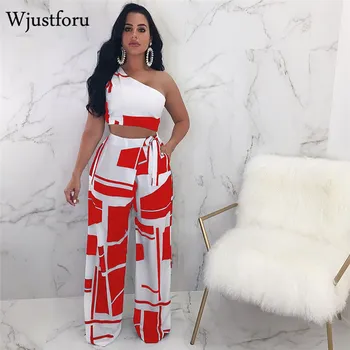 New Sexy Print Bodycon Elegant Jumpsuit Women Bandage Off Shoulder Jumpsuit Wide Leg Pant Casual Jumpsuit Female
New Sexy Print Bodycon Elegant Jumpsuit Women Bandage Off Shoulder Jumpsuit Wide Leg Pant Casual Jumpsuit Female