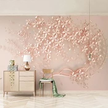 Custom Mural Wallpaper Luxury Rose Gold Flowers 3D European Style Dining Room Living Room Bedroom Bedside Wall Decor Painting
Custom Mural Wallpaper Luxury Rose Gold Flowers 3D European Style Dining Room Living Room Bedroom Bedside Wall Decor Painting