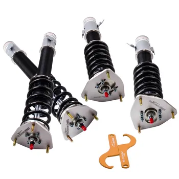 24 Ways Adjustable Damper Coilovers for SUBARU WRX GDB GDA 2002-2007 Coilover Suspension 
24 Ways Adjustable Damper Coilovers for SUBARU WRX GDB GDA 2002-2007 Coilover Suspension
