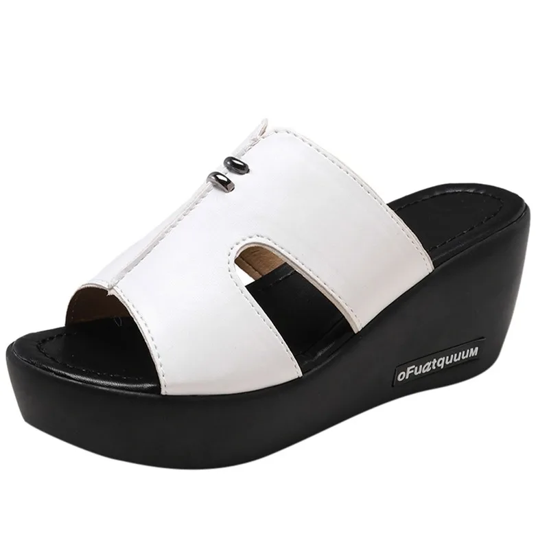 Mazefeng Women's Sandals Platform Shallow Cross High Heel Wedges Waterproof Fishmouth Open Toe Sandals Summer New Style 2019
Mazefeng Women's Sandals Platform Shallow Cross High Heel Wedges Waterproof Fishmouth Open Toe Sandals Summer New Style 2019