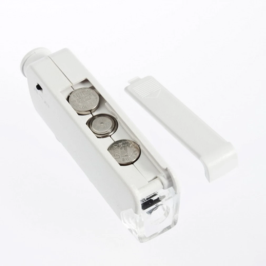 Handheld 160X-200X Magnification Zoom Len LED Lighted light lamp Pocket Microscope Magnifier Loupe
Handheld 160X-200X Magnification Zoom Len LED Lighted light lamp Pocket Microscope Magnifier Loupe