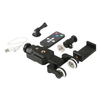 Remote Control Camera Car for SLR, Mirrorless Camera, GOpro, Phone Video Photography Smart Electric Car
Remote Control Camera Car for SLR, Mirrorless Camera, GOpro, Phone Video Photography Smart Electric Car