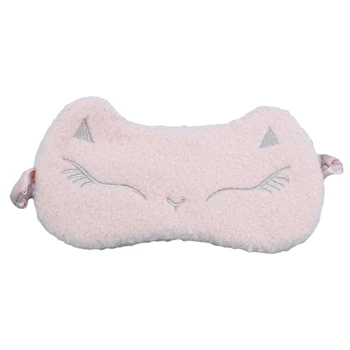 Plush Eye Shade Cover 1pc Cat Eye Mask Cartoon Sleeping Mask Blindfold Eyeshade Suitable For Travel Home Gift Eyes Care Tool
Plush Eye Shade Cover 1pc Cat Eye Mask Cartoon Sleeping Mask Blindfold Eyeshade Suitable For Travel Home Gift Eyes Care Tool