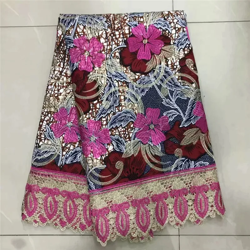 Multicolour design ankara african wax lace fabric 6 yards High quality nigerian cord lace wax fabrics for women wedding!AE37
Multicolour design ankara african wax lace fabric 6 yards High quality nigerian cord lace wax fabrics for women wedding!AE37