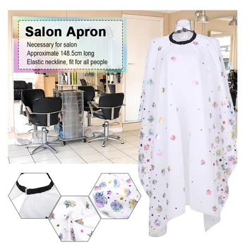 Long Hairdressing Salon Apron Hair Cutting Cape White Hair Cloth Flower Hair Styling Cape
Long Hairdressing Salon Apron Hair Cutting Cape White Hair Cloth Flower Hair Styling Cape