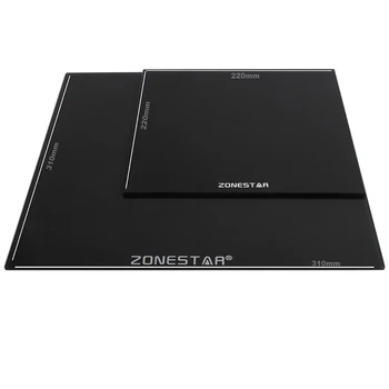 ZONESTAR SuperBase Coated tempered Glass Easy Remove 3D Printer Platform Heated Build Surface Plate Compatible for MK2 MK3
ZONESTAR SuperBase Coated tempered Glass Easy Remove 3D Printer Platform Heated Build Surface Plate Compatible for MK2 MK3