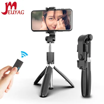 MEUYAG 3 in 1 Wireless Bluetooth Selfie Stick Extendable Foldable Monopod Mini Tripod With Shutter For iPhone Samsung/Huawei
MEUYAG 3 in 1 Wireless Bluetooth Selfie Stick Extendable Foldable Monopod Mini Tripod With Shutter For iPhone Samsung/Huawei