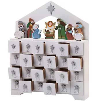 1Pc Christmas Advent Calendar Drawer Desktop Ornament Xmas Gift Party Decoration 
1Pc Christmas Advent Calendar Drawer Desktop Ornament Xmas Gift Party Decoration