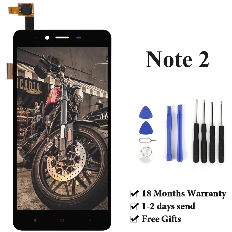 For xiaomi Redmi Note2 LCD Screen Phone Replacement high copy Quality Digitizer Assembly LCD For xiaomi Redmi Note 2 Display
For xiaomi Redmi Note2 LCD Screen Phone Replacement high copy Quality Digitizer Assembly LCD For xiaomi Redmi Note 2 Display