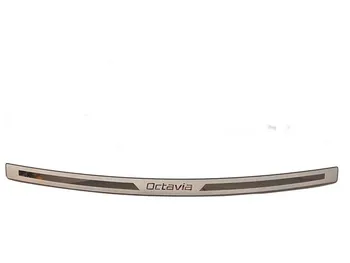 Stainless Steel Rear Trunk Bumper Protector Rear Scuff Plate Rear Door Sill For Octavia 2007-2013 
Stainless Steel Rear Trunk Bumper Protector Rear Scuff Plate Rear Door Sill For Octavia 2007-2013