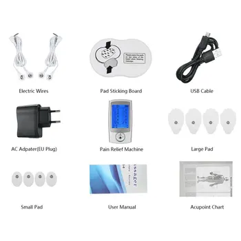Unit and EMS Combination Muscle with 2 Channels 10 Modes for Pain Management for Back, Neck, Arms, Legs, Abs, Arthritis
Unit and EMS Combination Muscle with 2 Channels 10 Modes for Pain Management for Back, Neck, Arms, Legs, Abs, Arthritis