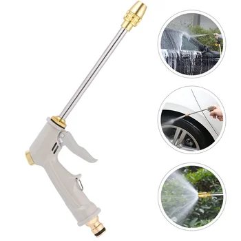 1Pc High Pressure Washing Sprayer Car Hose Nozzle with Plastic Long Handle Versatile Gardening Water Nozzle Auto Spray Nozzle (B
1Pc High Pressure Washing Sprayer Car Hose Nozzle with Plastic Long Handle Versatile Gardening Water Nozzle Auto Spray Nozzle (B
