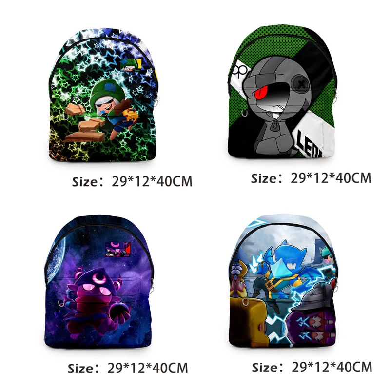 Star Crow Brawl Game Cartoon Heroes School Bag Figure Model Spike Shelly Leon PRIMO MORTIS Birthday Gifts for Boys Girls Kids
Star Crow Brawl Game Cartoon Heroes School Bag Figure Model Spike Shelly Leon PRIMO MORTIS Birthday Gifts for Boys Girls Kids